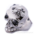 Fashion Sterling Silver Skull Ring